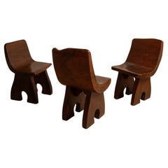 Woden chairs attributed to Jose Zanine Caldas - Brazil 1950s