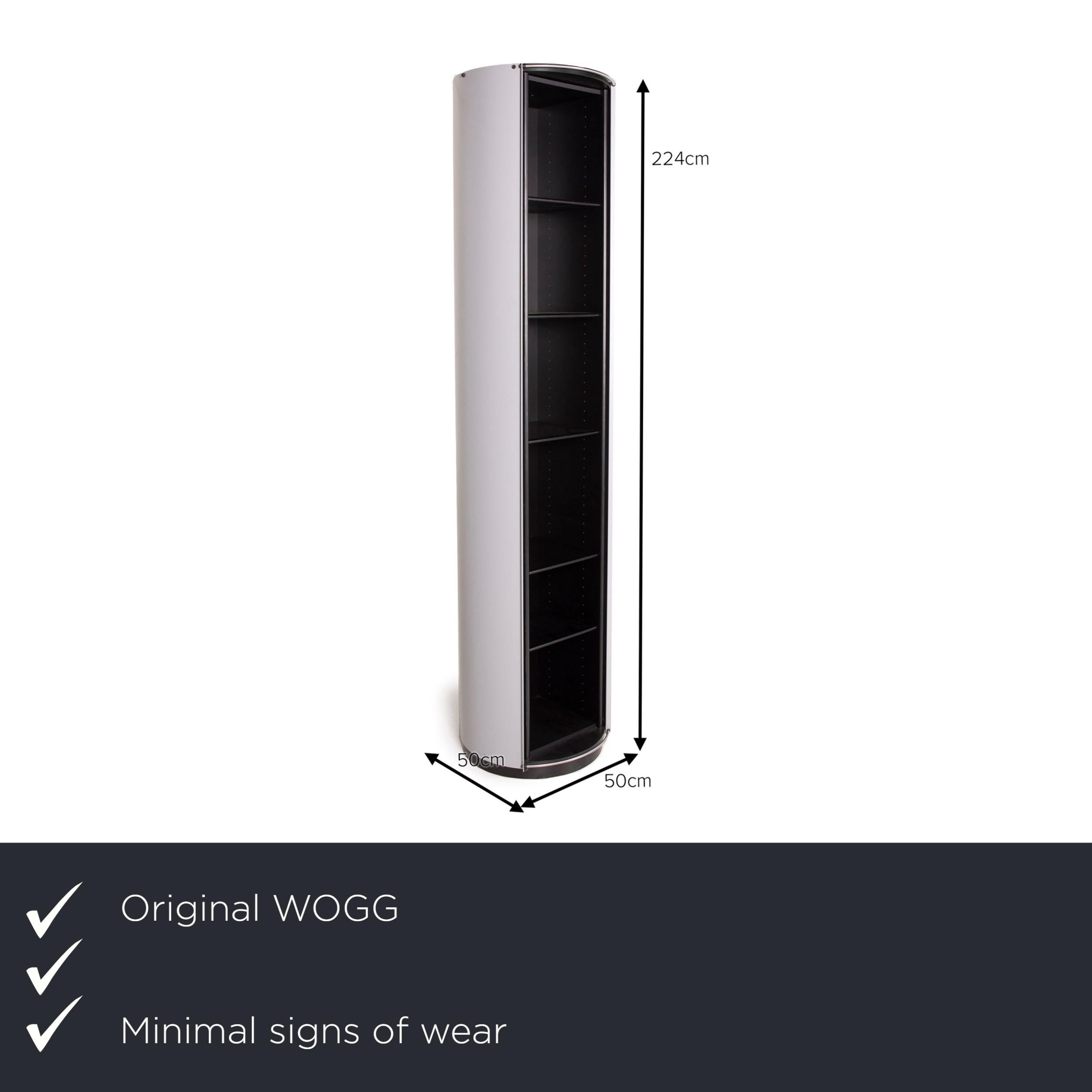 We present to you a WOGG 13 Amor metal advertising column black 5 shelves shelf highboard gray.


 Product measurements in centimeters:
 

 Depth: 50
 Width: 50
 Height: 224.





  