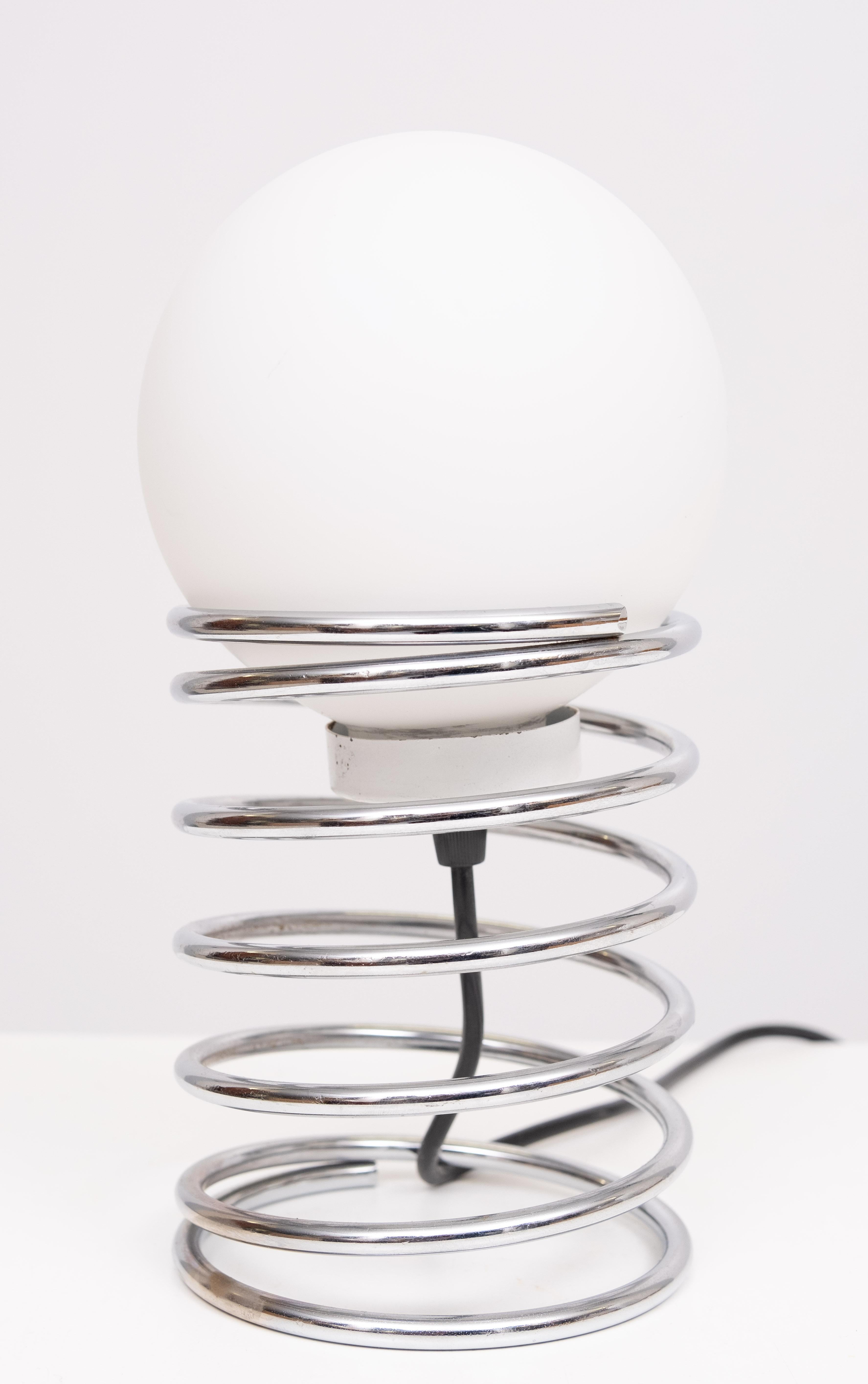 Lámparas de mesa Woja Spiral Space Ace  Años 1970 Holanda Holandés en venta