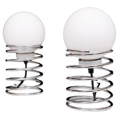 Woja Spiral Space Ace table lamps  1970s Holland