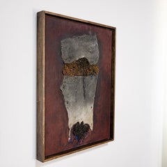 Senza titolo, opera a tecnica mista del fiber artist polacco Wojciech Sadley - 1968