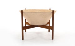 Wok Planter with Stand by Larardo Tackett for Architectural Pottery, Signed