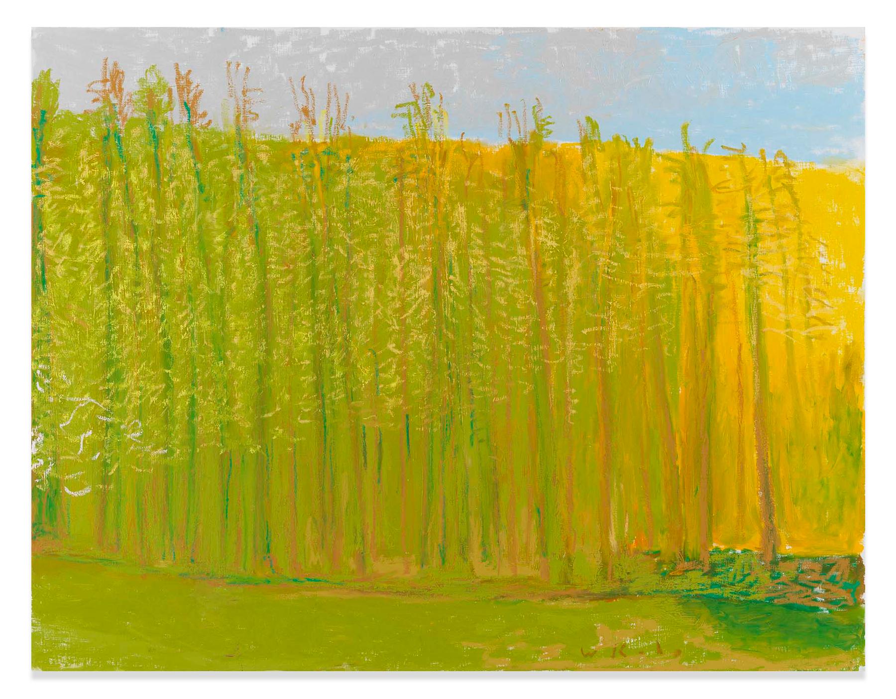Wolf Kahn - Copse For Sale at 1stDibs