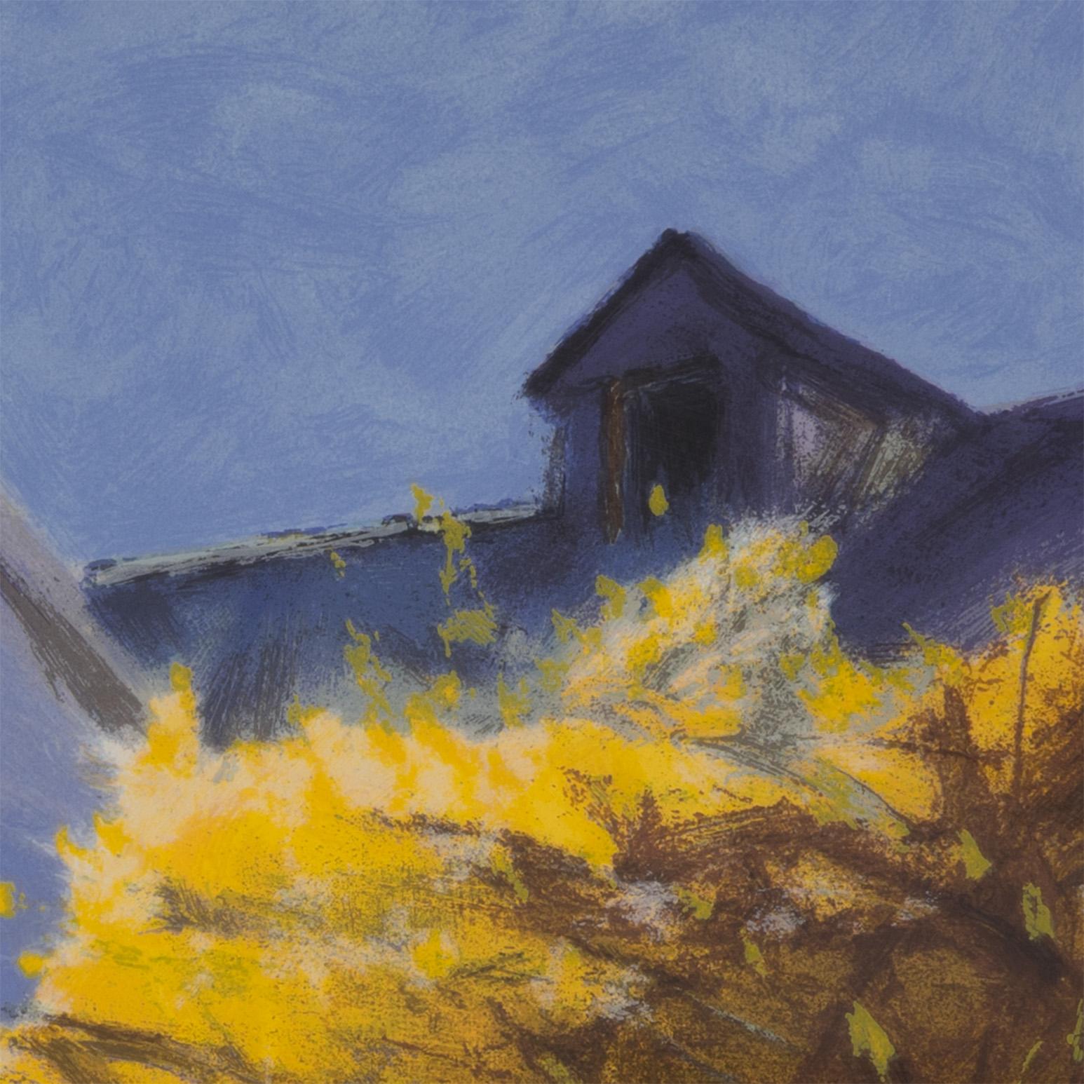 Barn and Forsythia III im Angebot 2