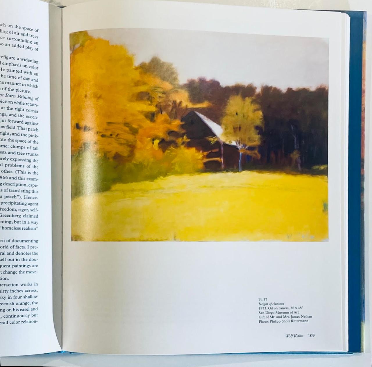 Hardback-Monographie mit Aufbewahrungsbeutel: Wolf Kahn (handsigniert von Wolf Kahn) im Angebot 12