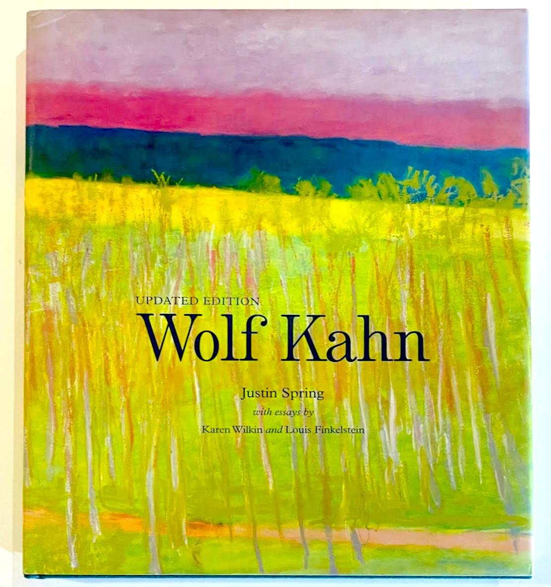 Monographie à dos rigide avec veste de protection : Wolf Kahn (signée à la main par Wolf Kahn) en vente 2
