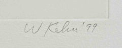 WOLF KAHN Southampton Barn, 1999 - Signed Limited Edition Etching