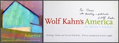 Wolf Kahn's America (Hand signed and inscribed illustrated hardback monograph)