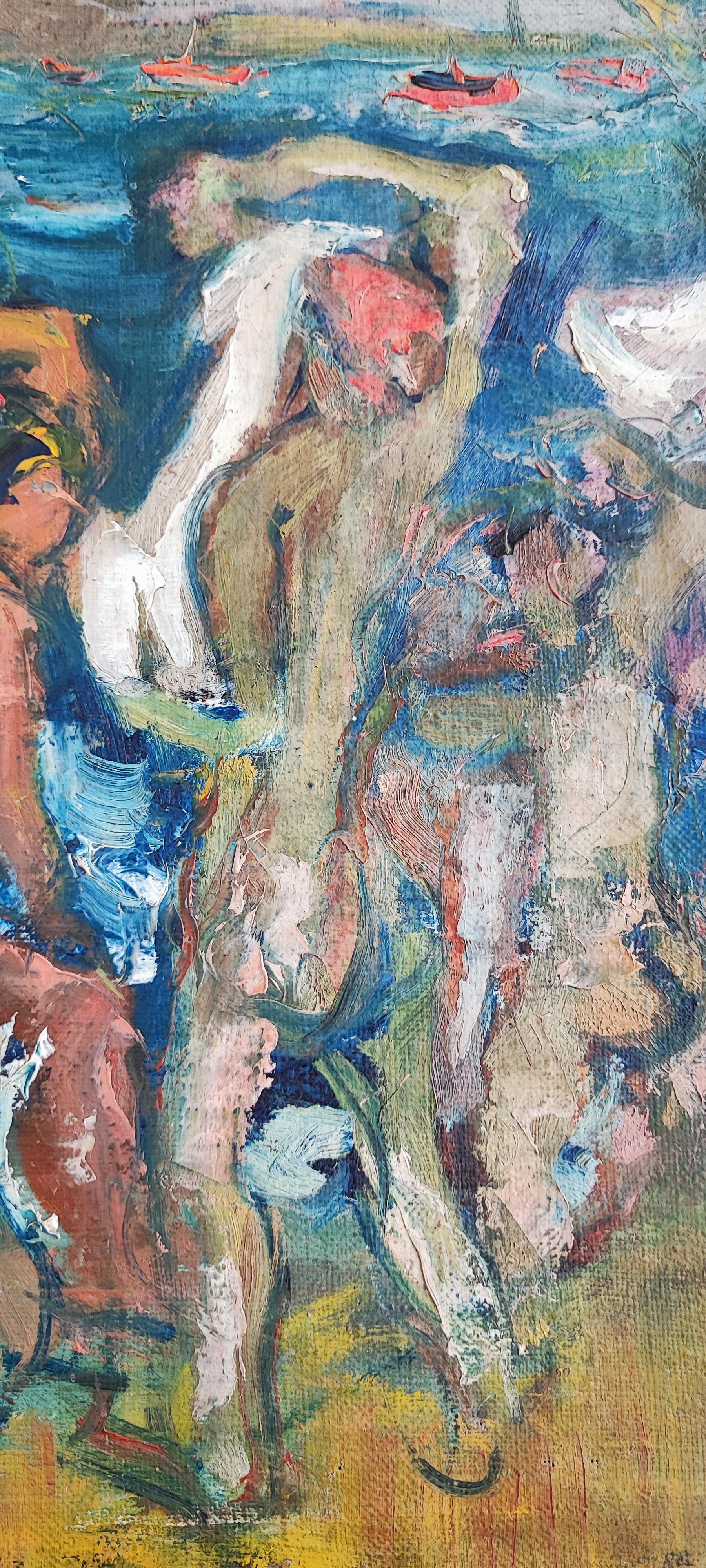 Scene with naked figures For Sale 2