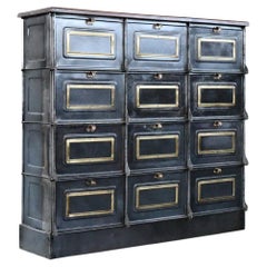 Wolf Netter And Jacobi Strafor Clapets Industrial Cabinet Circa 1910