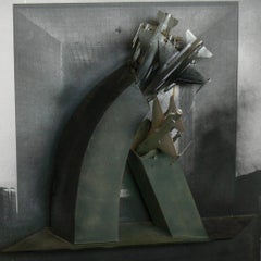 Art Installation "L' Arc de Paix" ( Arch of Peace ) by Wolf Vostell