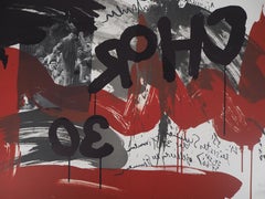 The Scream,  The Crowd - Original handsigned lithograph - Ltd 85 cop (Fluxus)