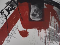 The Scream,  The Ground - Original handsigned lithograph - Ltd 85 cop (Fluxus)