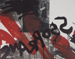 El Grito,  La Soprano - Litografía original firmada a mano - Ltd 85 cop (Fluxus)