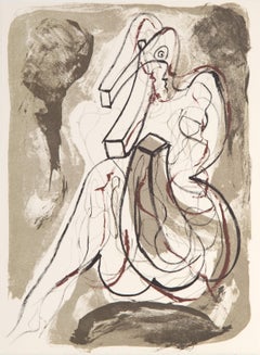 Voeux Banque De La Cite, litografia surrealista di Wolf Vostell