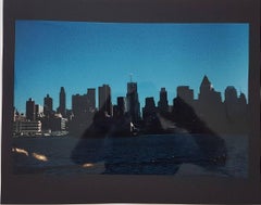 Vintage Manhattan Skyline