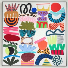 Studio-15 - Wolffia Inc - Peinture abstraite colorée contemporaine