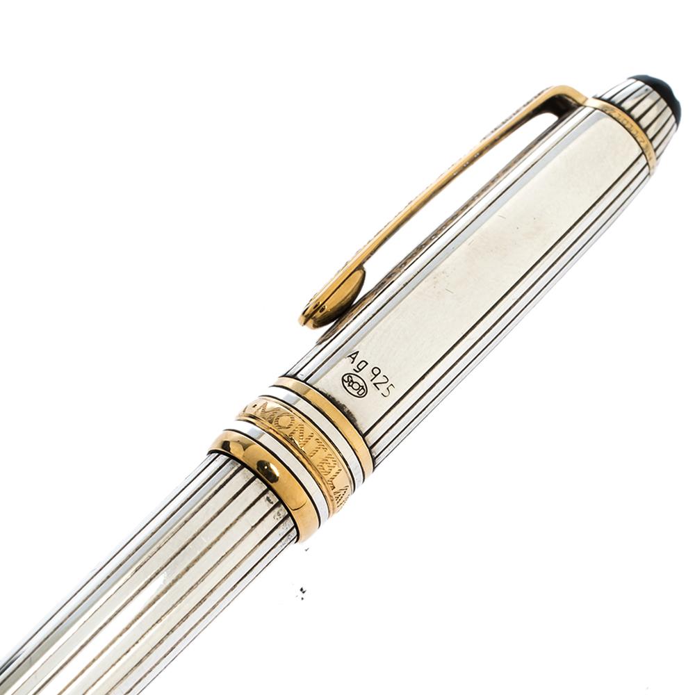 Beige Wolfgang Amadeus Mozart Two-Tone Sterling Silver Diamond Ballpoint Pen