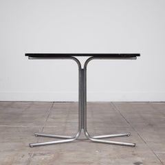 Wolfgang Hoffmann Black Lacquered Console Table for Howell, c. 1930s