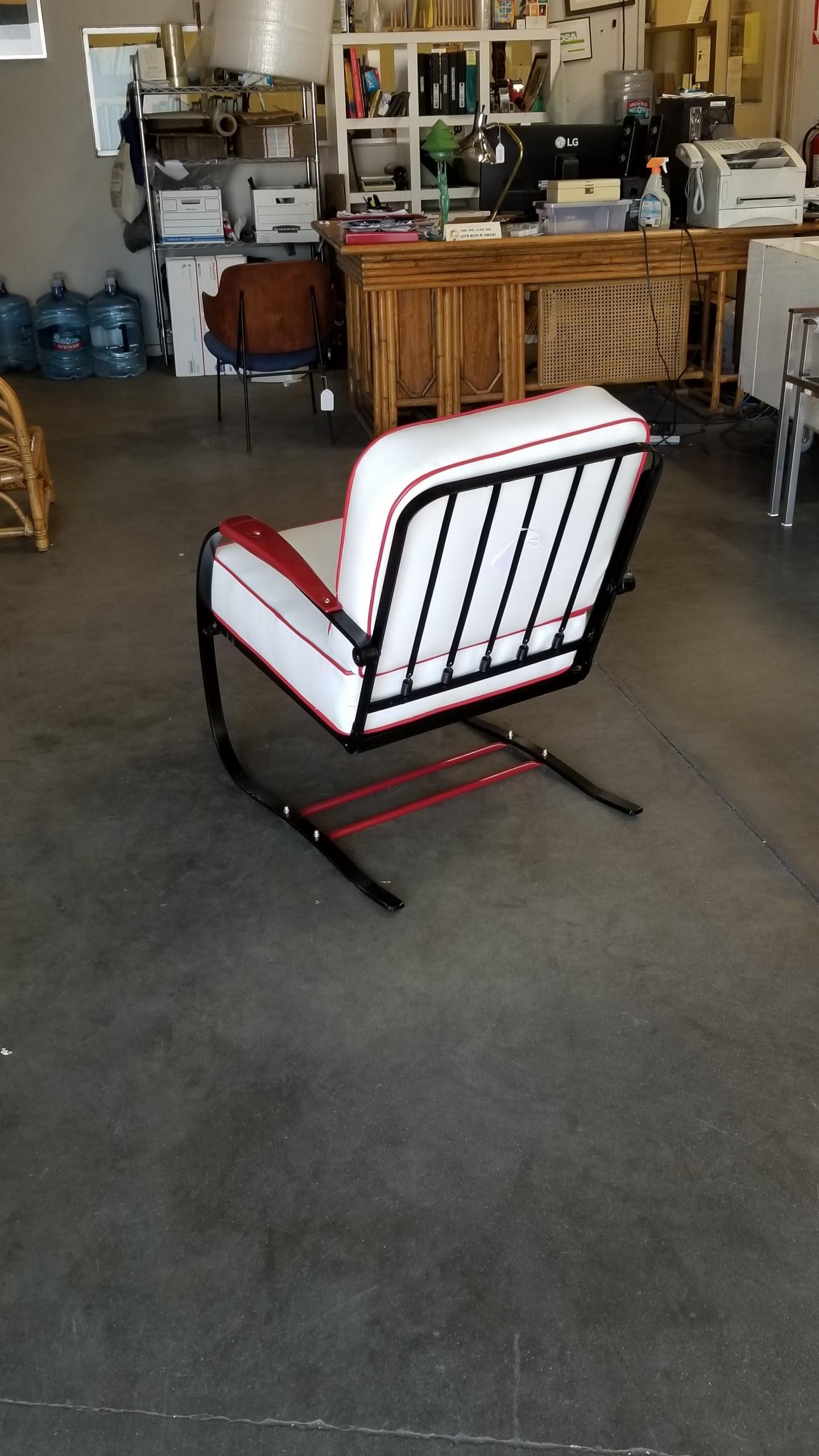 red recliner chair