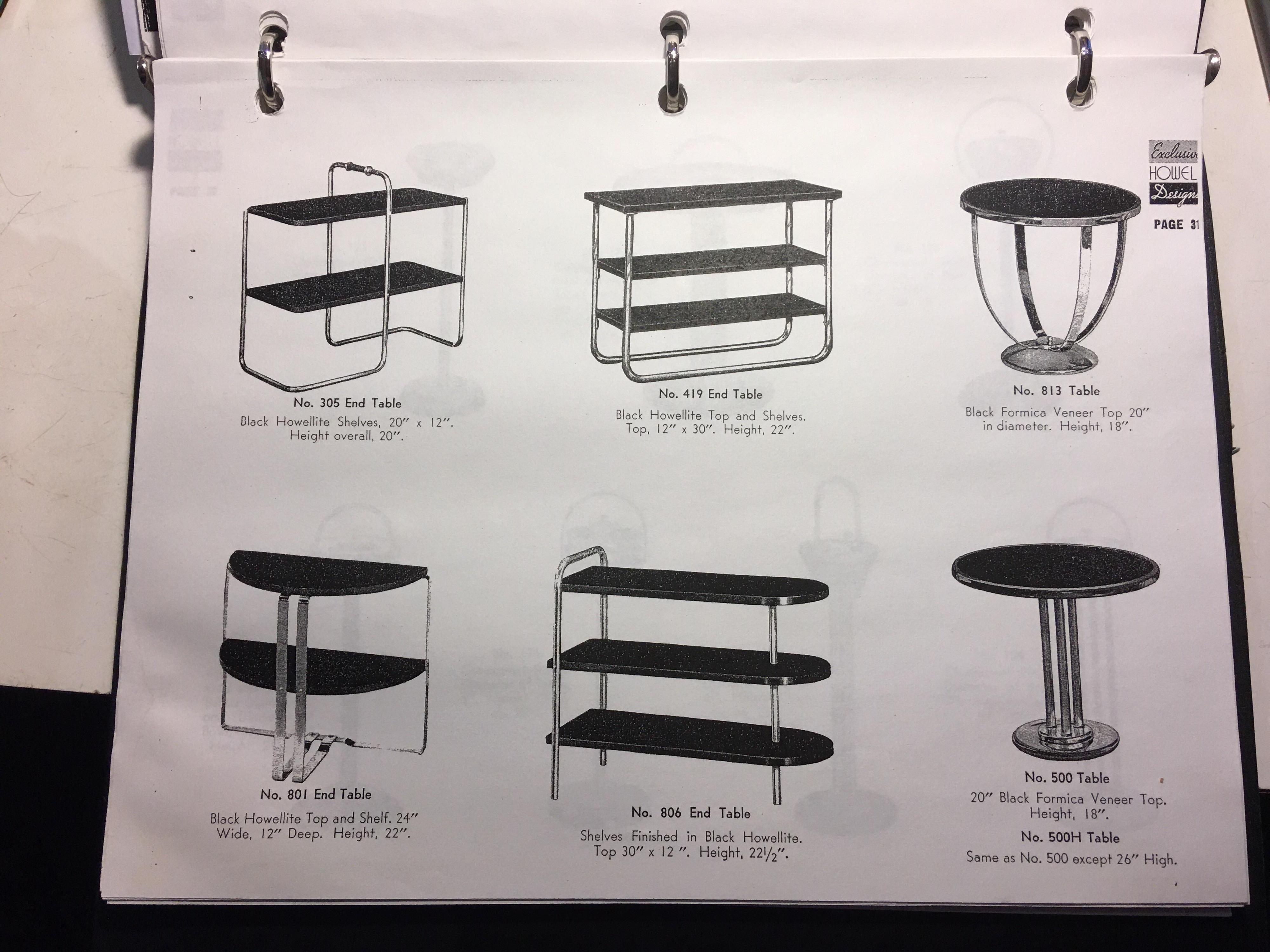 Wolfgang Hoffmann for Howell End Table Model 305 3