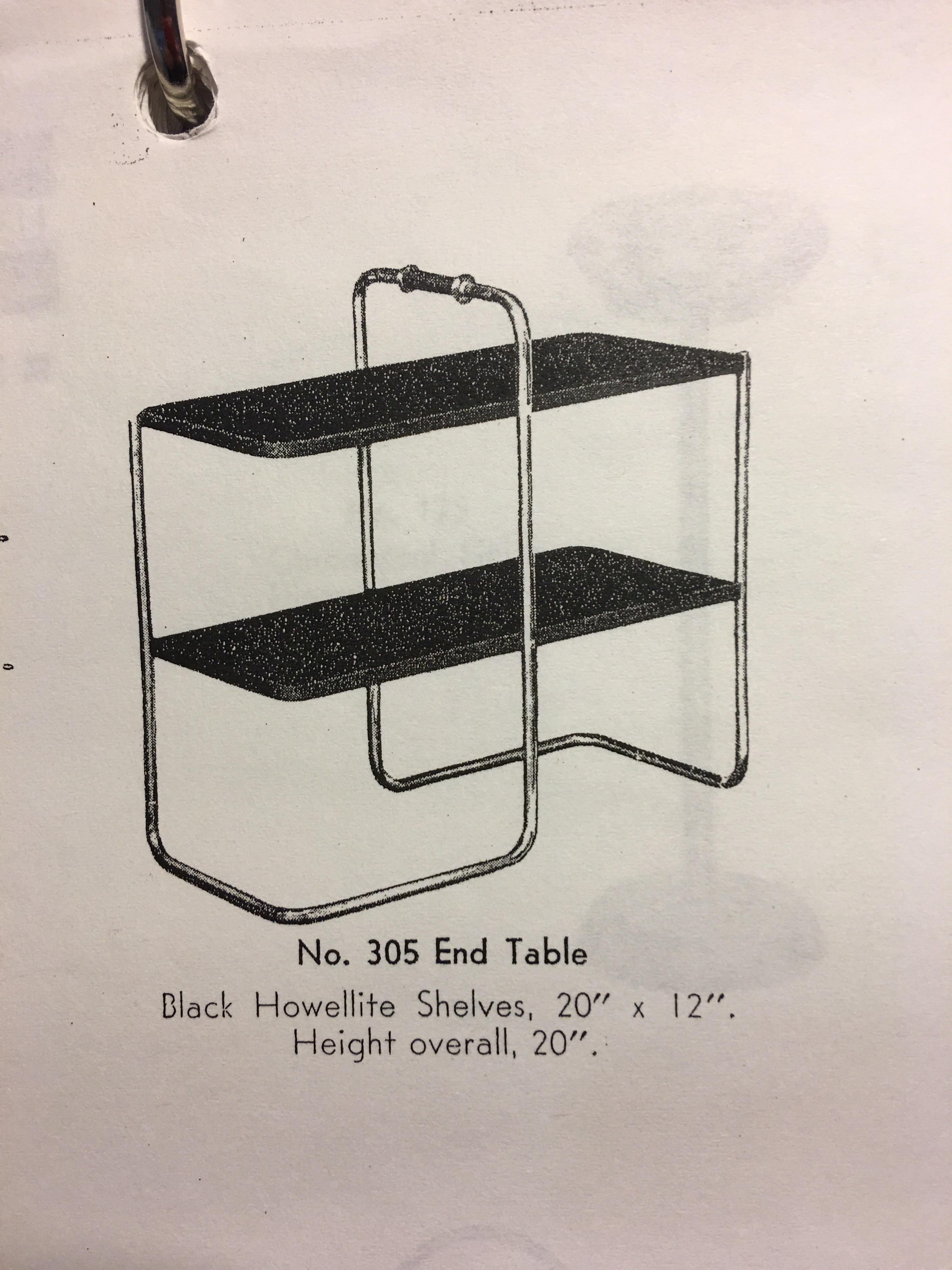 Wolfgang Hoffmann for Howell End Table Model 305 4