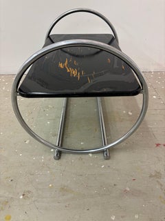 Wolfgang Hoffmann für Howell Furniture Circle Chrome Machine-age Couchtisch