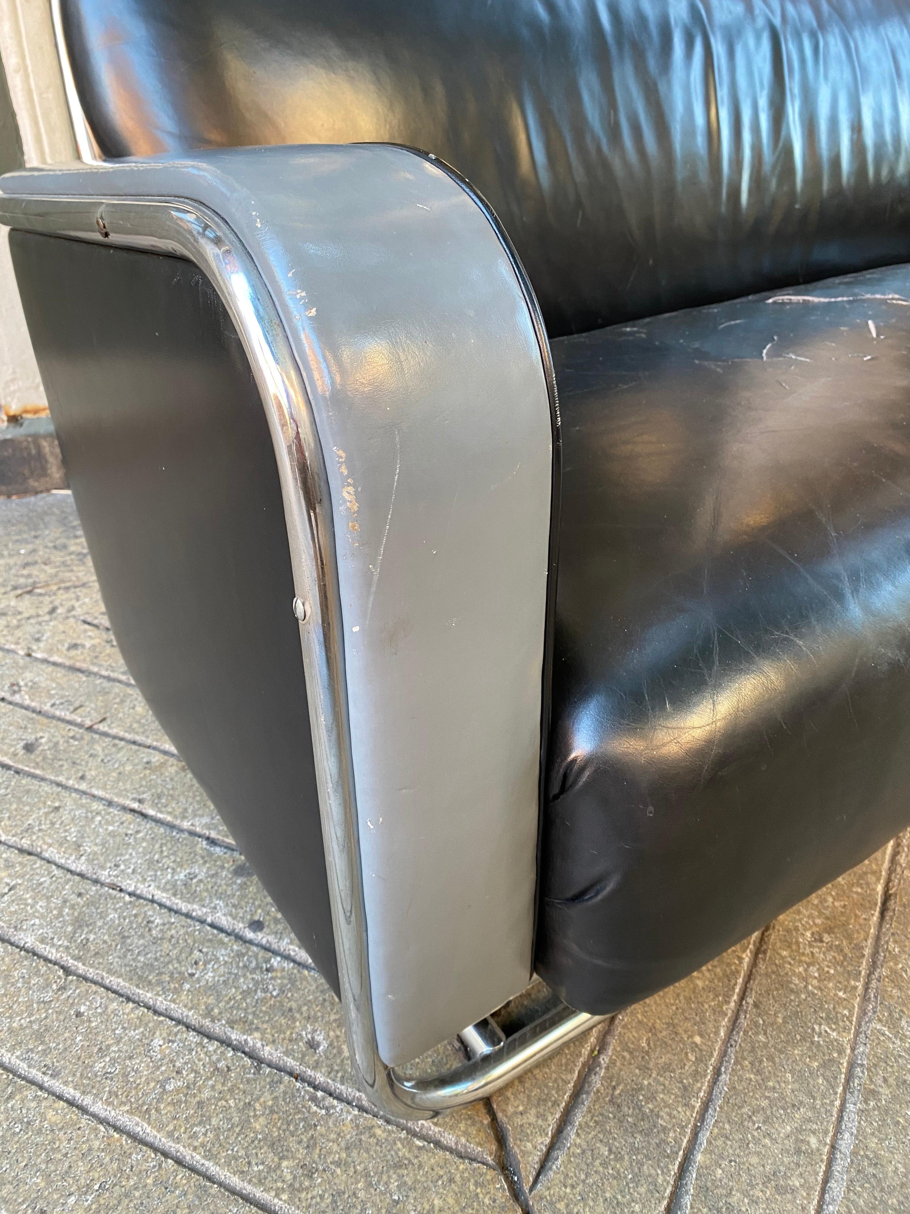 Mid-20th Century Wolfgang Hoffmann for Howell Sofa