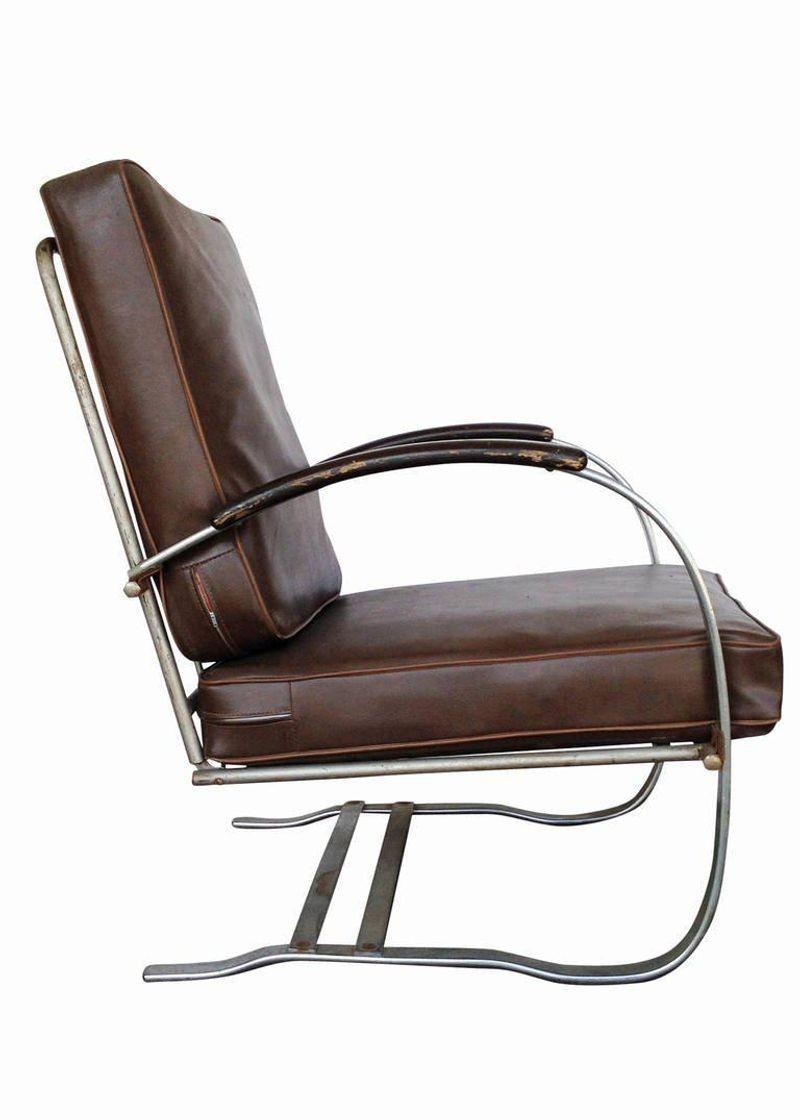 Wolfgang Hoffmann Springer-Stuhl für Howell – Ein Paar im Zustand „Hervorragend“ im Angebot in Van Nuys, CA