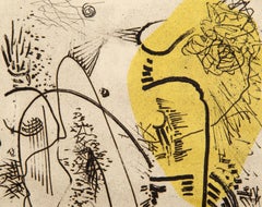 Arcanes, Abstract Etching by Wolfgang Paalen