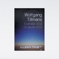 Wolfgang Tillmans, 2012 Museum Exhibition Poster, Moderna Museet, Stars, Galaxy