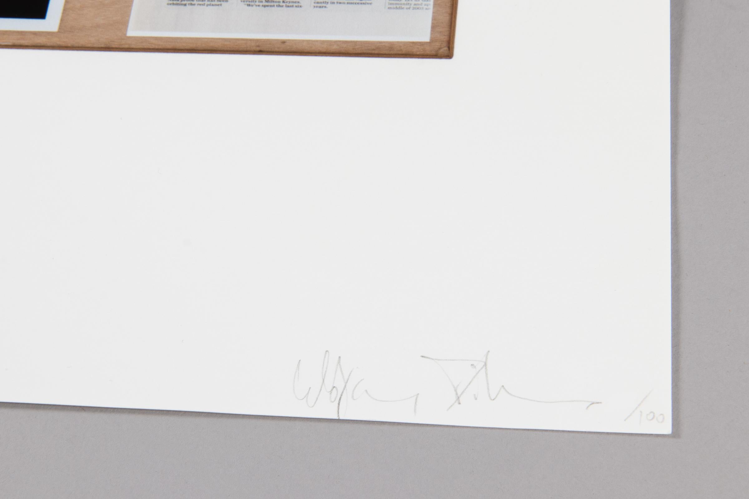 Wolfgang Tillmans, Kepler Venice Tables: Signed Limited Edition For Sale 4