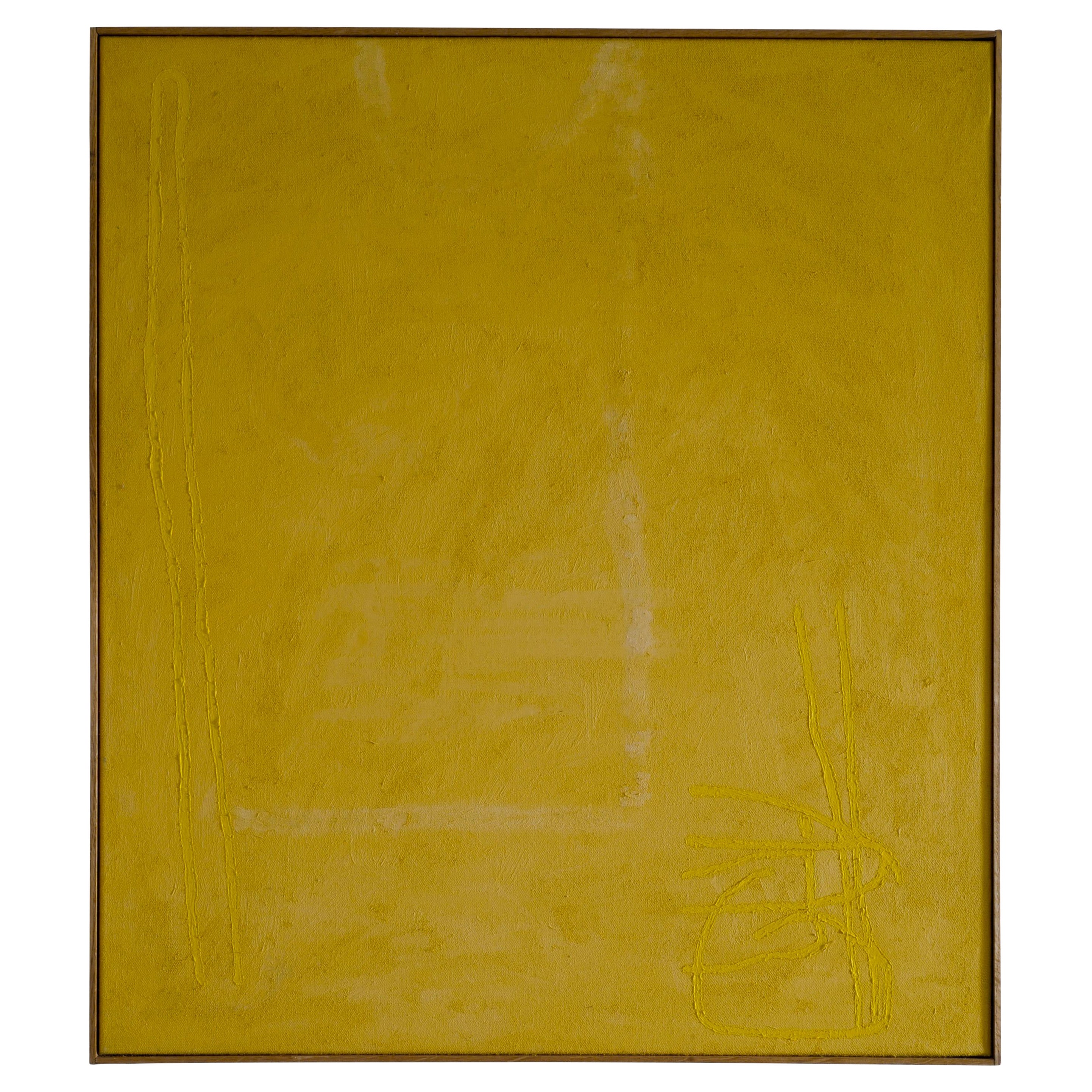 Wolfgang Voegele Abstract Contemporary Oil on Canvas Art Painting, 2017 Germany