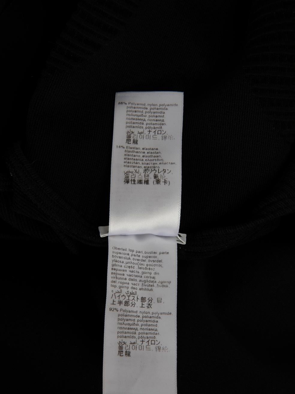 Wolford Vestido Midi Skater Negro Talla S 4