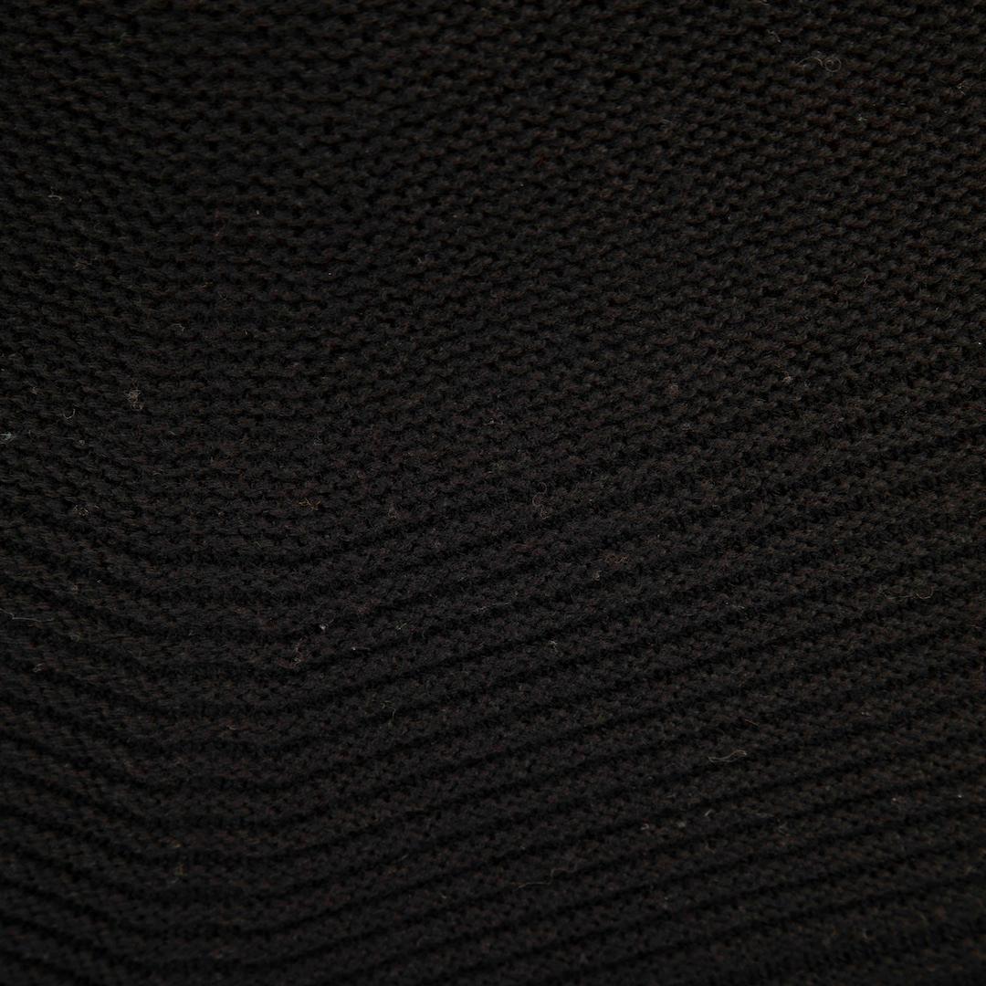 Women's Wolford Black Wool Turtleneck Poncho Size M