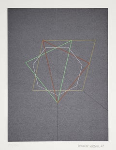 Vintage Untitled Geometric Abstraction