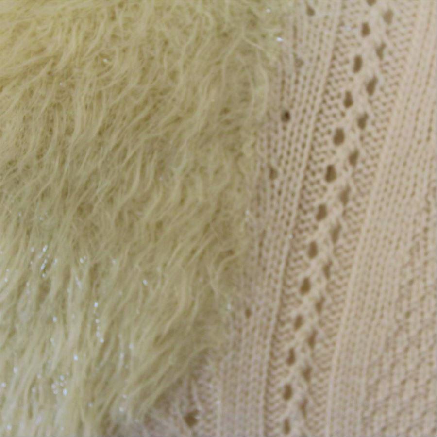Beige Alberta Ferretti Woll sweater size 44 For Sale