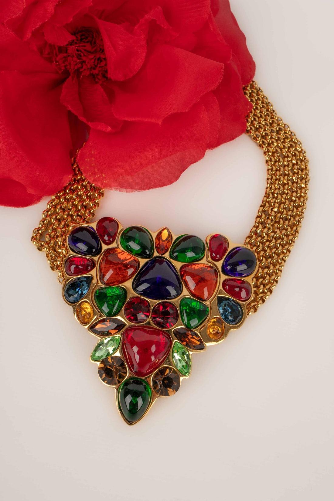 Collana Woloch a bavaglino Collana corta, anni '90 in vendita 3