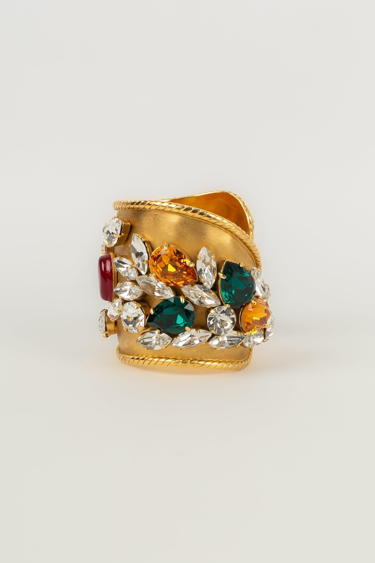 Bracciale Woloch con strass in vendita 1