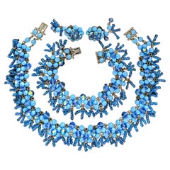 WOLOCH Paris, Magnificent Adornment: Necklace + Bracelet + Clip-on Earrings