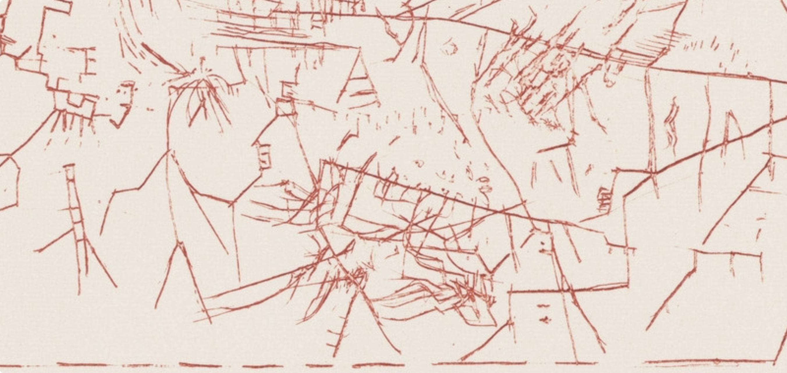 Wols, Composition, Feuilles éparses (after) For Sale 5
