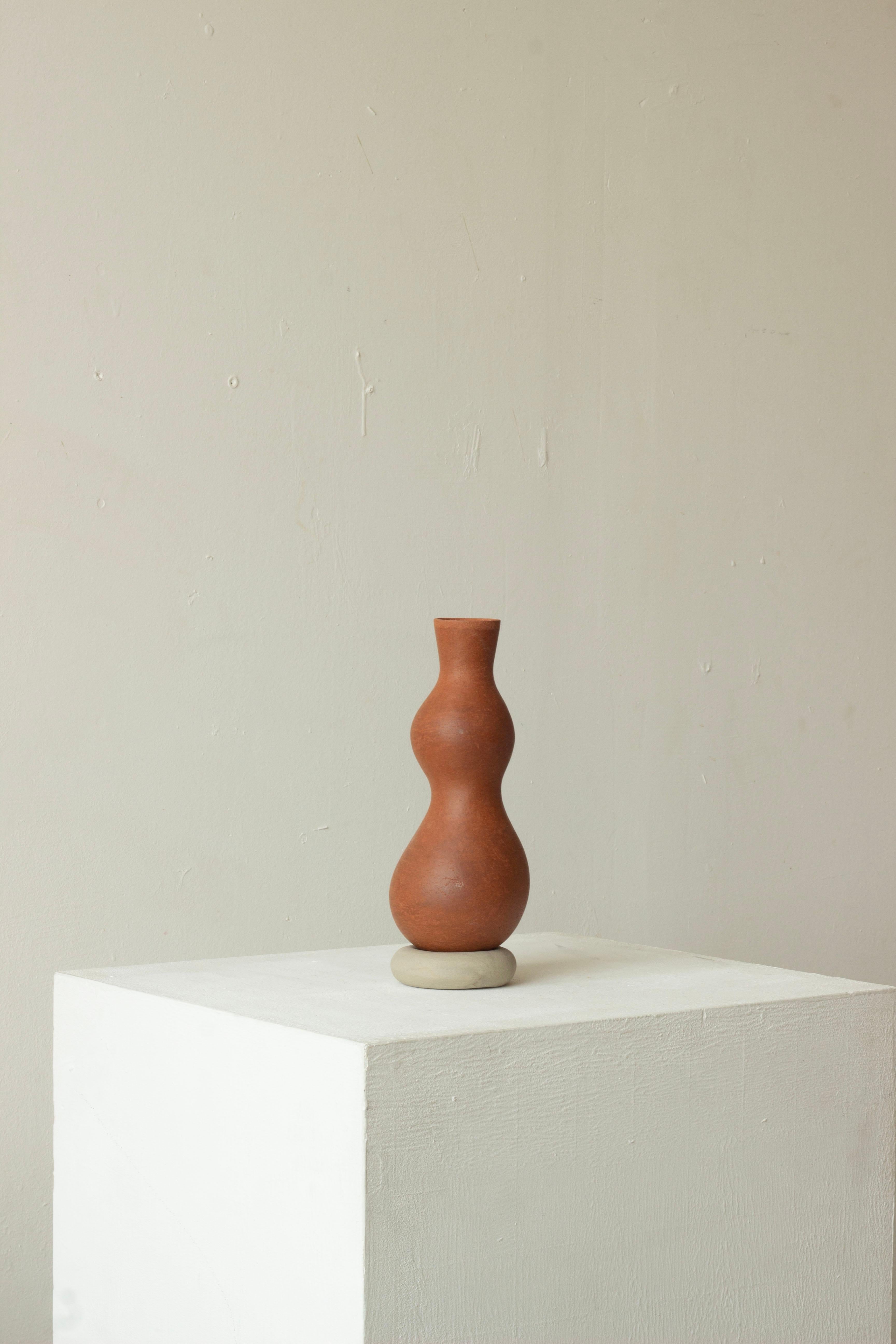 British Woman 226 Vase by Karina Smagulova For Sale