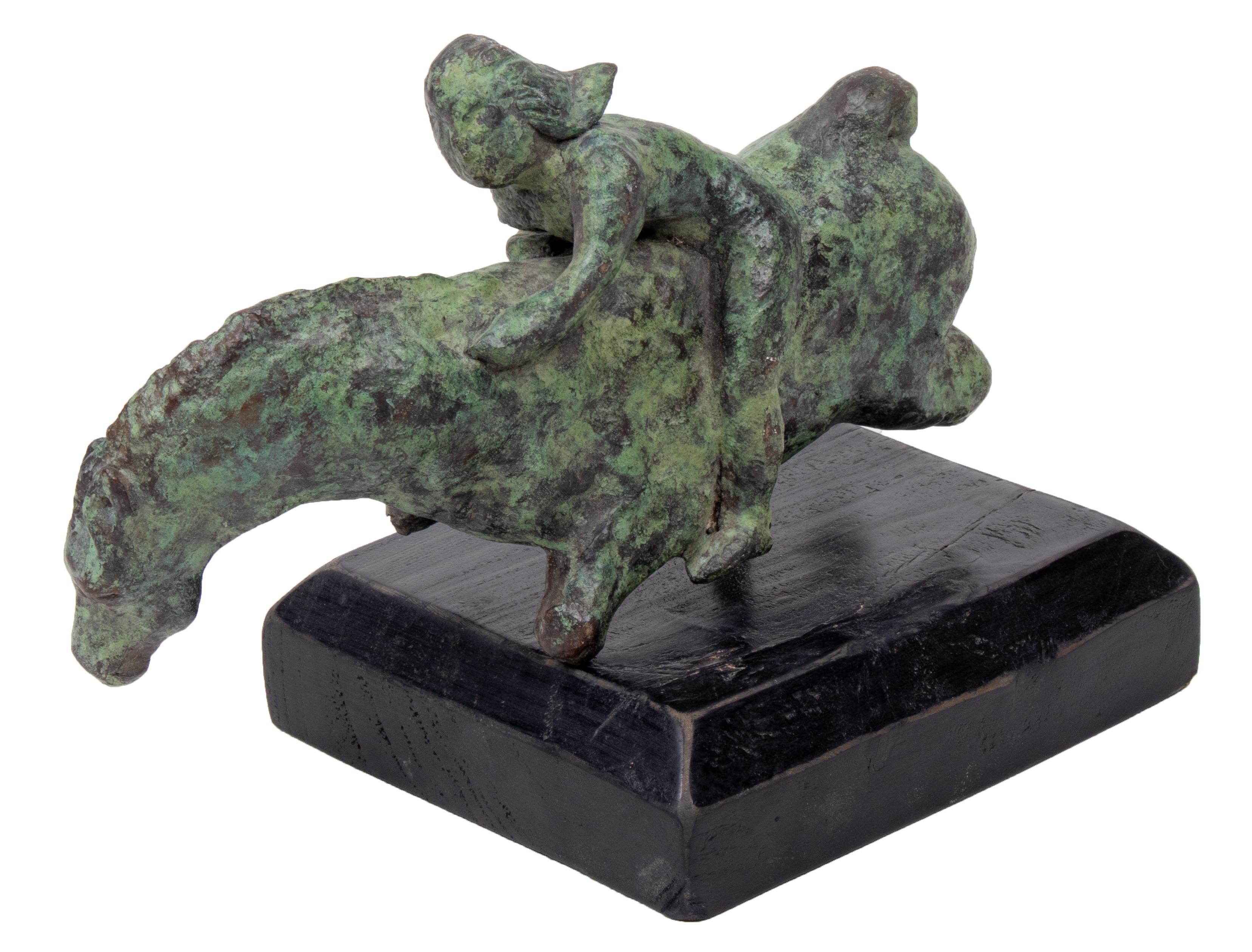haunting ground bronze figurine