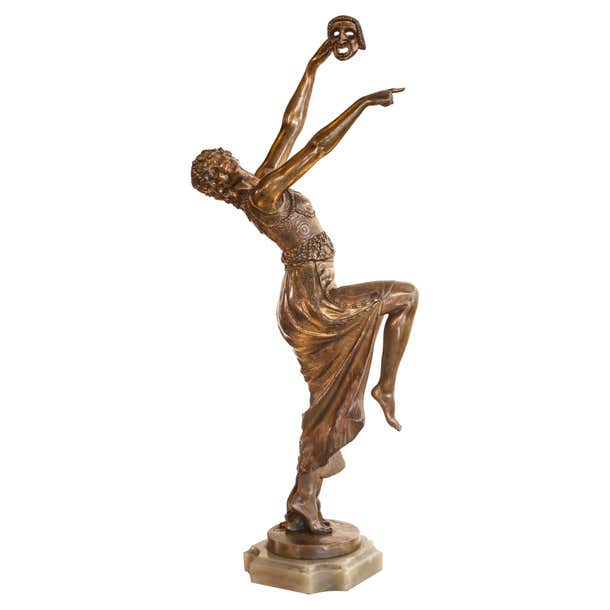 Alexandre Descomps Woman, Art Deco, Design, Joe Descomps Cormier, France For Sale at 1stDibs