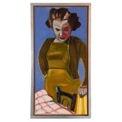 Woman at Café XLII by James Brewer