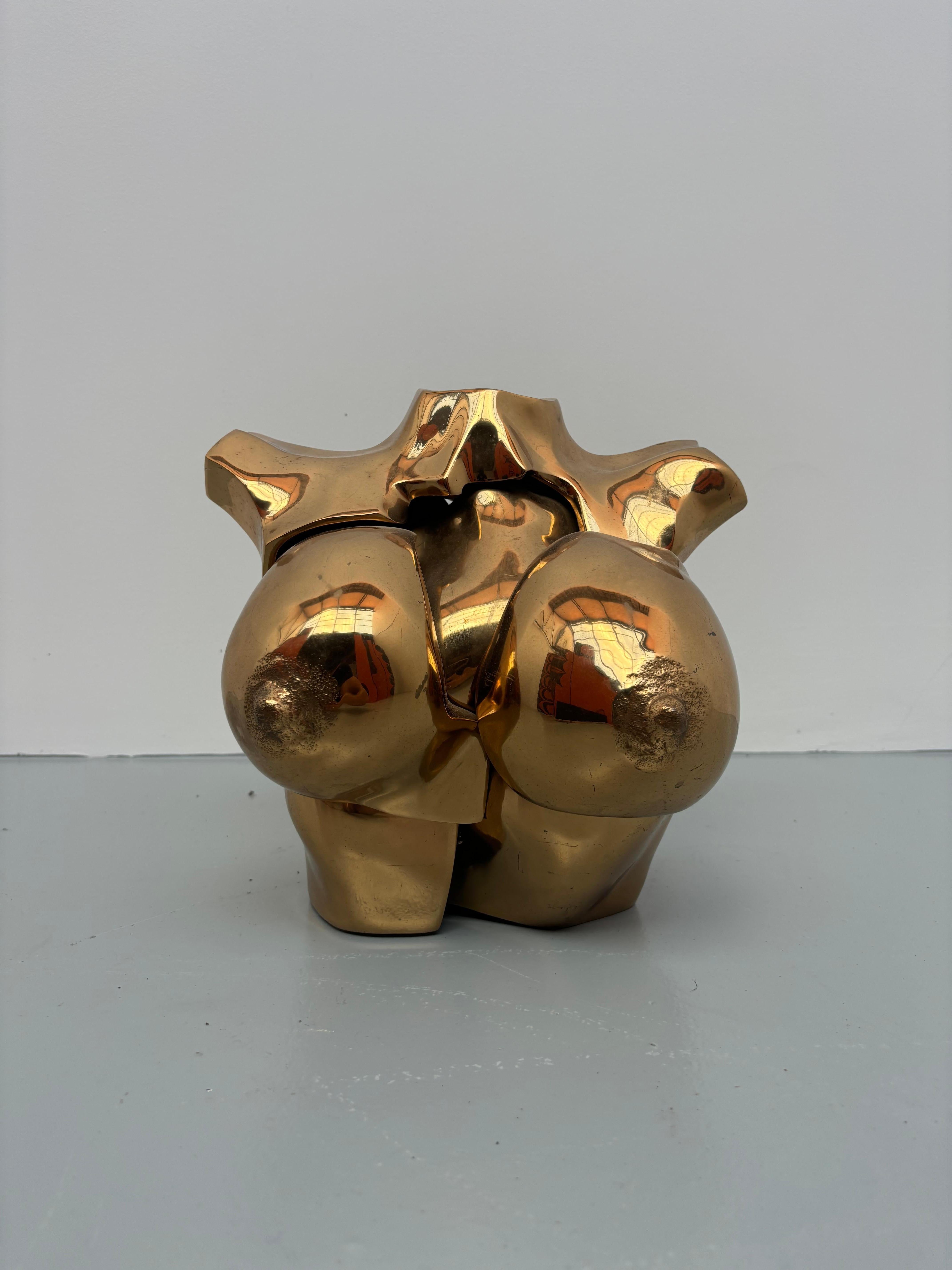 Busto de mujer en bronce de Michel Jaubert en Bueno estado para la venta en SAINT-OUEN-SUR-SEINE, FR