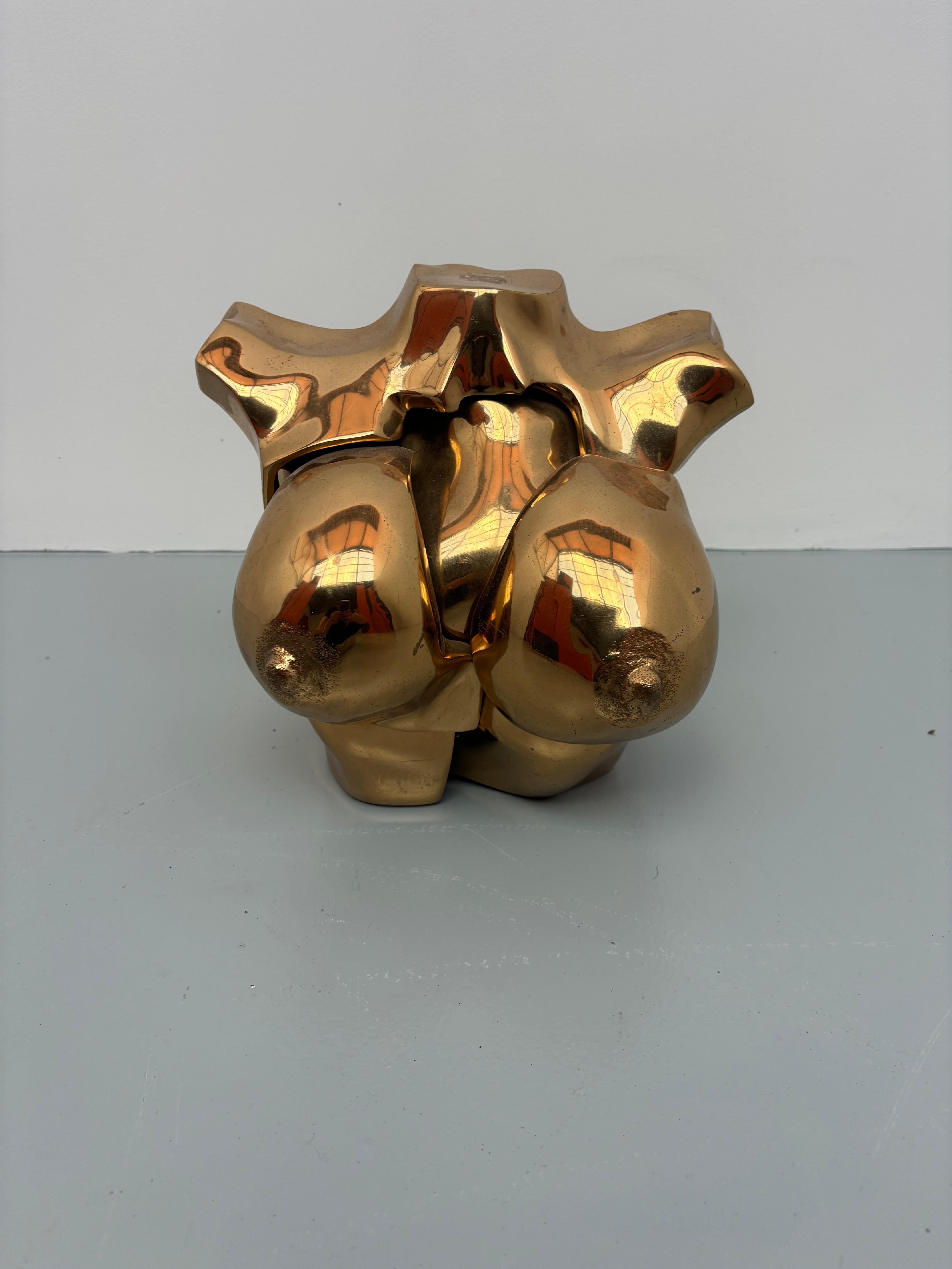 Busto de mujer en bronce de Michel Jaubert Bronce en venta