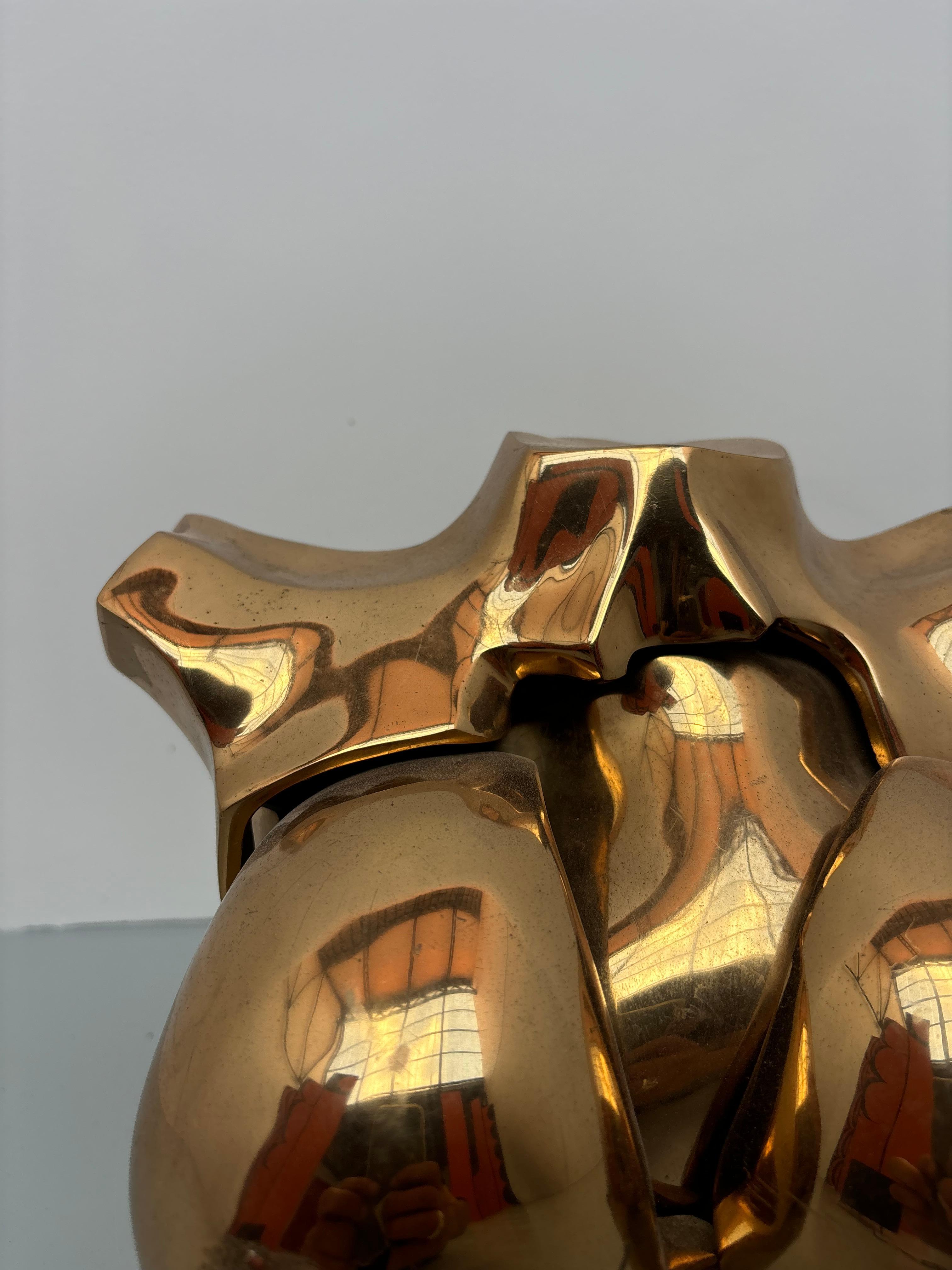 Busto de mujer en bronce de Michel Jaubert en venta 1