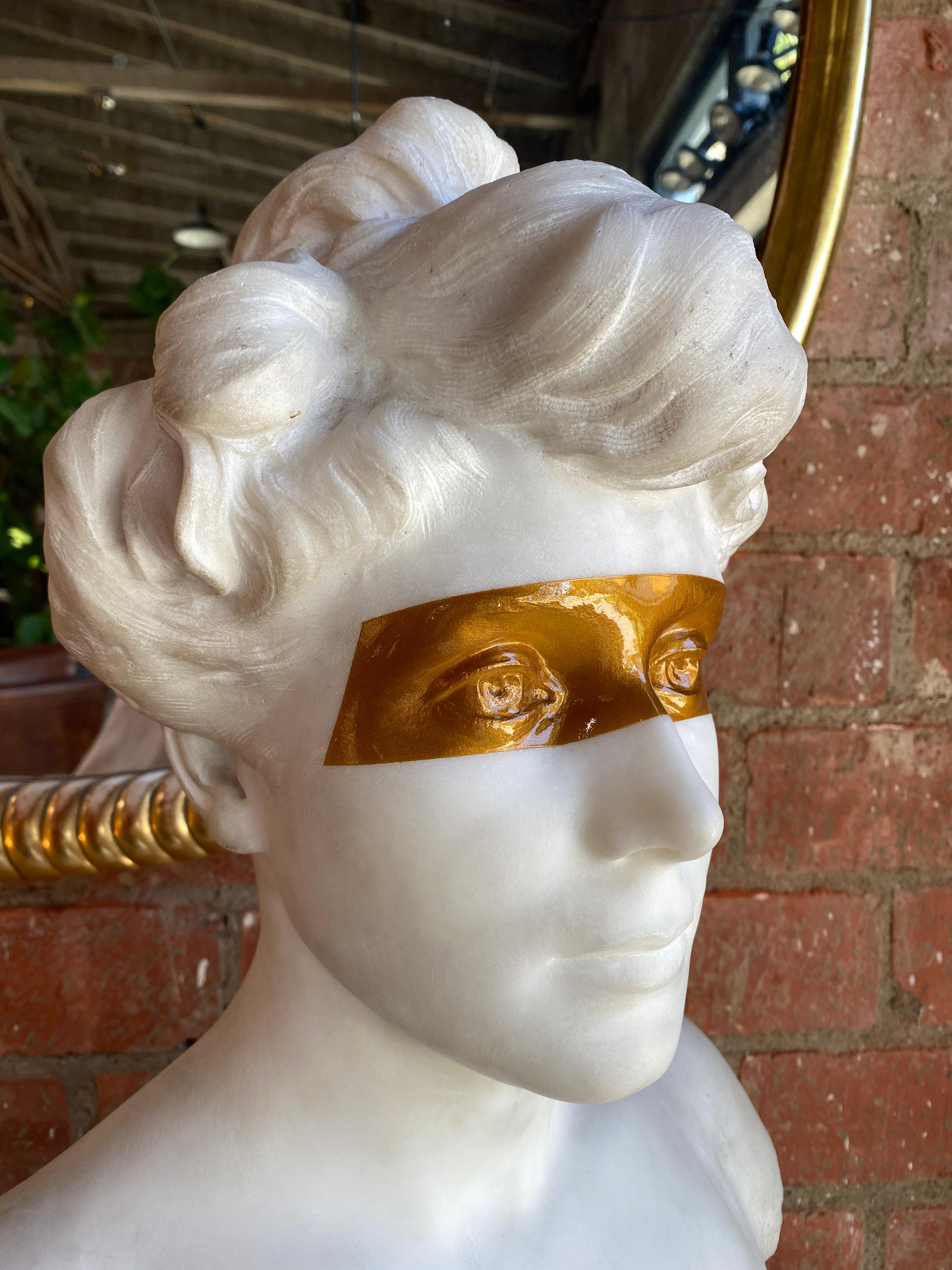 Early 20th Century Woman Bust 
