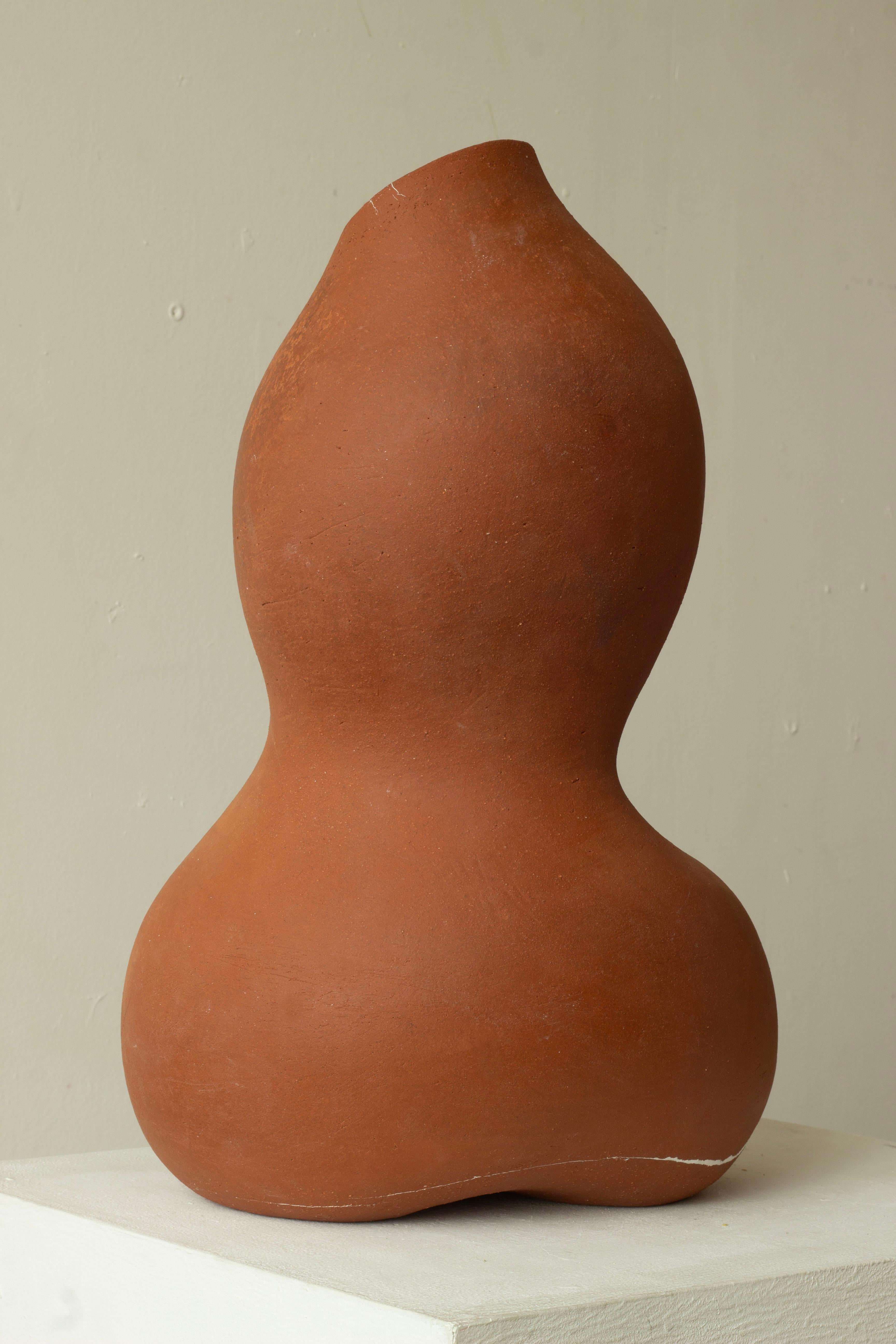 Contemporary Woman Cracked But Healed 204 Vase by Karina Smagulova For Sale